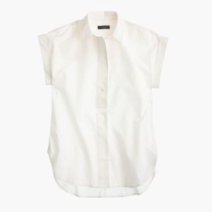 Jcrew short sleeve popover